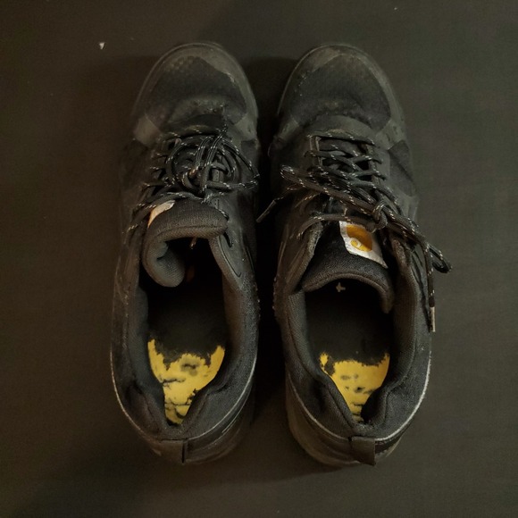 Carhartt Steel Toe Mens Shoes Black‎ Size 10.5 Wide Work Mesh Low Top Lace Up main image 13
